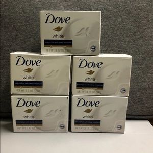 5 dove bar soap